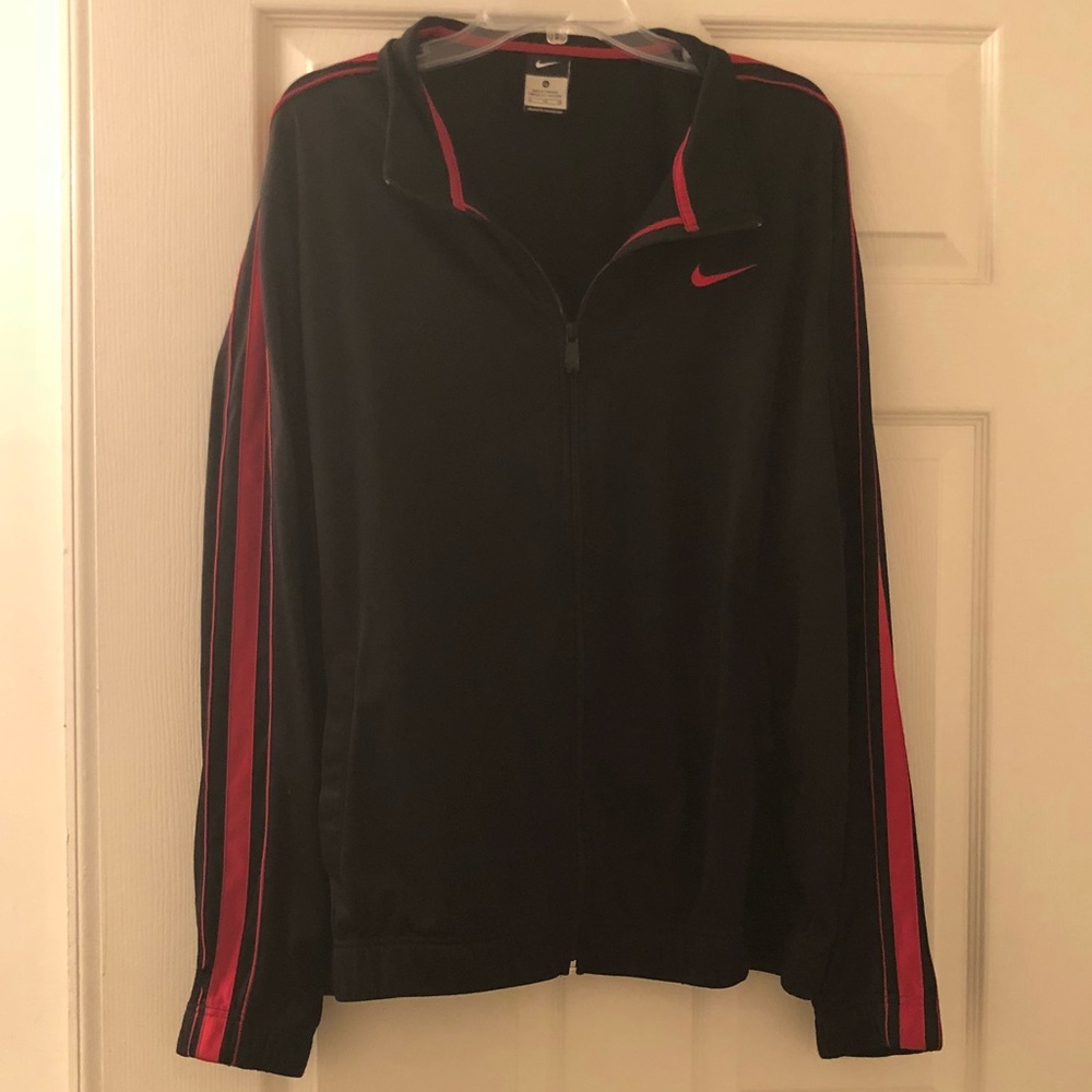 ***SOLD*****Nike Red Stripe Training Jacket